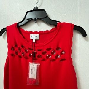 Milly Red Knit Dress